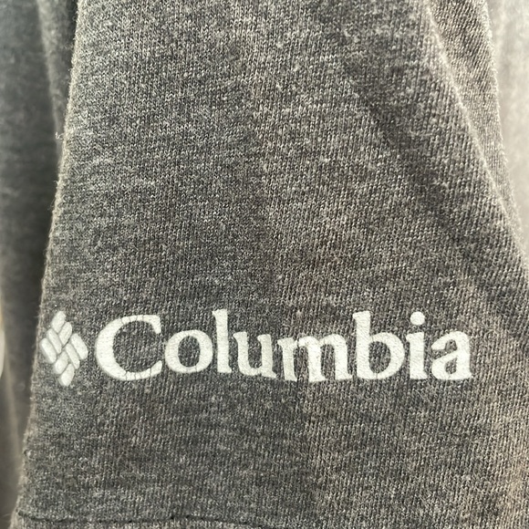 Columbia sportswear Rocky Mountain national Park T-shirt gray 100% cotton mens M - Picture 3 of 7